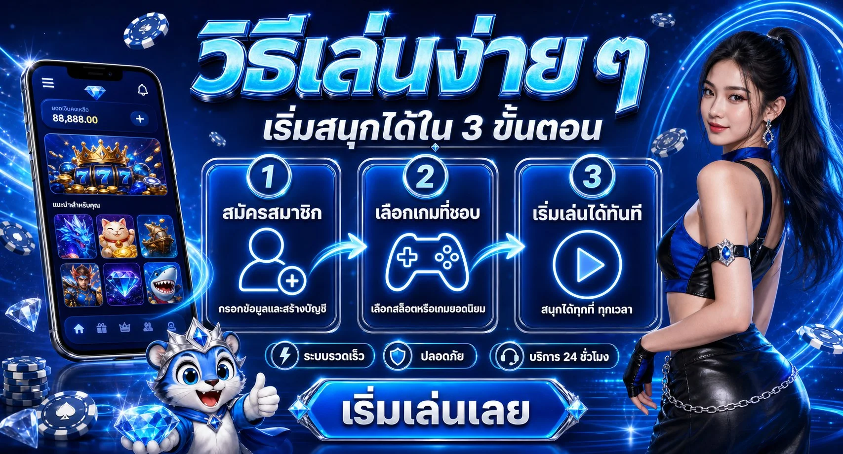 บาคาร่าออนไลน์ PRIMA789 ถ่ายทอดสดจากคาสิโนจริง